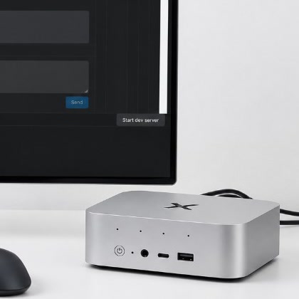 Xyrra Core System 32GB compact metal mini PC